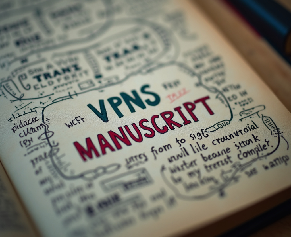 Image for VPNs for Remote Fiction Writing: Safeguarding Manuscripts